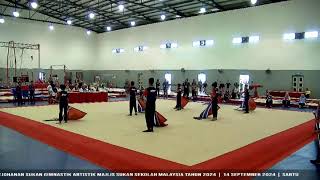 KEJOHANAN SUKAN GIMNASTIK ARTISTIK MSSM 2024 FLOOR EXERCISE P12 [upl. by Ndnarb]