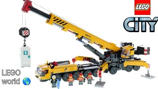 Lego City 60409 Yellow Mobile Construction Crane Speed Build  All New Bricks  LEGO viralshorts [upl. by Trilly]