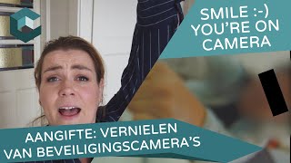 AANGIFTE cameras vernield  Charlottes Law VLOG 90 [upl. by Abeh]