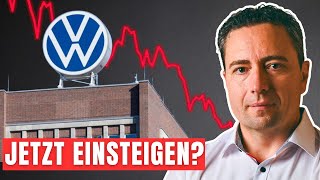 VW Aktie stürzt ab  Jetzt kaufen 71 seit den Höchstständen [upl. by My829]