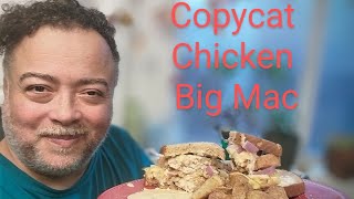 Copycat recipe Chicken Big Mac Food pantry style [upl. by Anifur851]