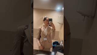 Emirates Cabin Crew in Training Aviation College [upl. by Dehsar]