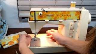 How to thread a singer Genie sewing machine [upl. by Gusba]