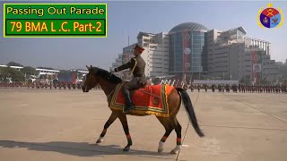 Bangladesh Army 79 BMA Long Course Passing out parade Part2 [upl. by Eilyak]