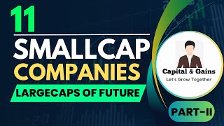 These 11 Small caps can be Largecaps of Future  PartII  Best Small cap Stocks for 2023 [upl. by Beltran224]