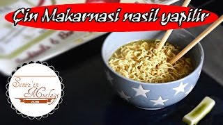 Çin Makarnasi Nasil Yapilir Hazir [upl. by Savart609]