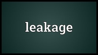 Leakage in the gas pipe [upl. by Kristos]