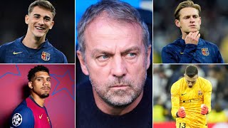 Barcelona News ft Gavi Frenkie de Jong Inaki Pena amp Hansi Flicks BEST lineup [upl. by Jasmina220]