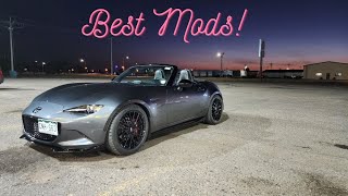 ND Miata Best Modifications [upl. by Kcirttap319]