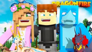 REUNITED WITH SHARKY AND LITTLE KELLY  Minecraft DRAGONFIRE [upl. by Carlin]