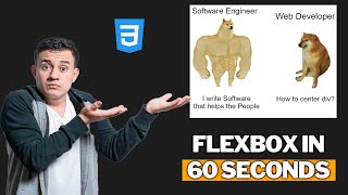 CSS Flexbox in 60 Seconds [upl. by Hootman]