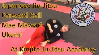 Japanese JiuJitsu Forward Roll  Mae Mawari Ukemi [upl. by Elspeth]