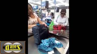 TENDERAS y FARDERAS atrapadas ROBANDO 👉 LADRONAS hacían de las suyas en SUPERMERCADOS ✅ infraganti [upl. by Atsirhcal247]