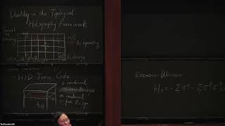 Duality in the Symmetry Topological Field Theory Framework Part 2  Xie Chen [upl. by Ayr]