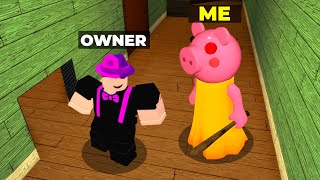 PIGGY but I KILL THE CREATOR [upl. by Ecinev]