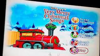 Disneys Very Merry Christmas Songs DVD Features [upl. by Ilenna]