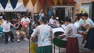 MUMEI PAN BAND『Underneath The Mango Tree』 赤い屋根マルシェ [upl. by Madelin421]