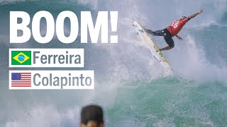 Italo Ferreira vs Griffin Colapinto  Rip Curl Newcastle Cup [upl. by Ifill]