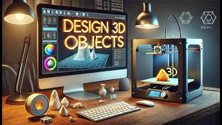 How to Design Your Own 3DPrinted Objects 🖨️🎨 [upl. by Annahsal343]