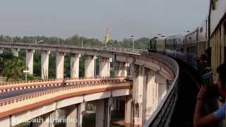 On the Train  Mawlamyine to Thanlwin Bridge  Footage [upl. by Breh]