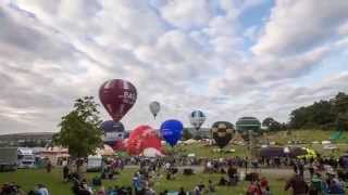 Bristol Balloon Fiesta AM Mass Ascent  August 2013 [upl. by Mourant]