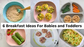 6 Breakfast Recipes For babiesKids amp toddlers 6 month3year  Breakfast Recipes White Pot [upl. by Lyred]