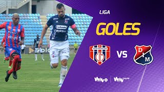 Unión Magdalena vs Medellín 02  Liga BetPlay Dimayor 20222  Fecha 16 [upl. by Uzial]