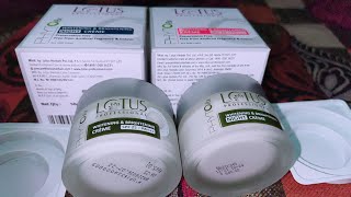 Lotus professional day and night cream with new MRP All skin type [upl. by Lerrud]