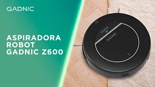 Aspiradora Robot Con 4 Modos De Limpieza Antibacterial Y Desinfectante Gadnic Z950 Unboxing  Specs [upl. by Ayotol219]