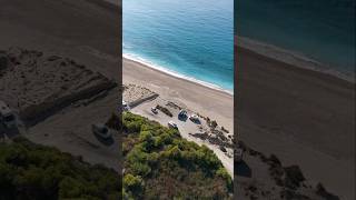 Flying beachtime and bonfire 🙌🏽Day 728 exploring greece  lefkada 🇬🇷 [upl. by Enuj]