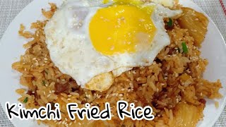 KIMCHI FRIED RICE  KOREAN FOOD [upl. by Oira]