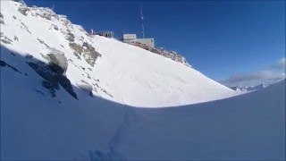 Couloir Italienne Corvatsch 14Februar 2016 [upl. by Kovacev]