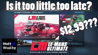 Is it too little too late  Le Mans Ultimate Season Pass Announcement [upl. by Culbert]