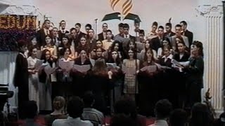 Omladinski hor iz Beograda  Slavite svi ime Gospoda svog 2001 4k remaster [upl. by Rehpotisrhc]