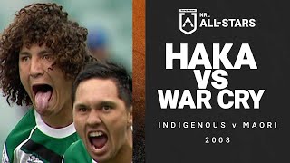 Indigenous v Maori  War Cry v Haka 2008 Rugby League World Cup  NRL [upl. by Epilif358]