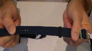 Nylon watch strapsbands [upl. by Guillaume]