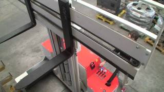 Cross 4way walkie stacker with reach mast HD [upl. by Rahas]