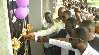 NSMQ 2024 St James Seminary SHS 2000year group hand over lab to boost preparation [upl. by Hovey756]