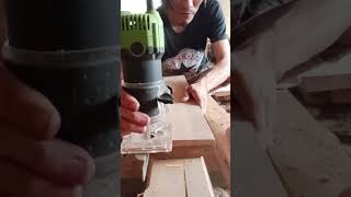 mini trimmer short woodworkingtools woodworking [upl. by Nimsay]