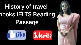 History of travel books reading passage with solution [upl. by Ahseikram]