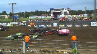 Dickinson ND Roughrider Days Demo Derby Heat 2 Pt 3 2010 [upl. by Hufnagel]