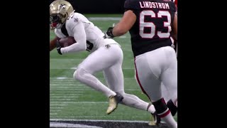 Paulson Adebo intercepts the Kirk Cousins pass vs Atlanta Falcons [upl. by Finlay]