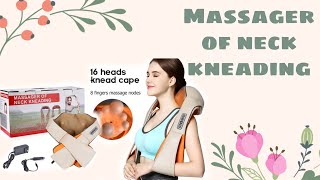 Massager of Neck Kneading [upl. by Marks]