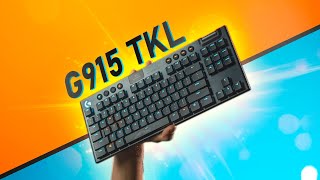 This Should Have Launched FIRST  Logitech G915 TKL Review [upl. by Atnom]