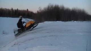 ski doo tundra II 1994 jumping [upl. by Machutte]