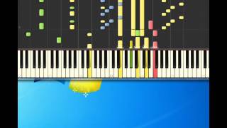 Abba Money Money Money Piano tutorial by Synthesia [upl. by Hennie]