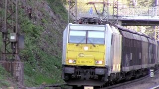 ECR 186 1731 mit einem Güterzug nach Frankreich [upl. by Gabel306]