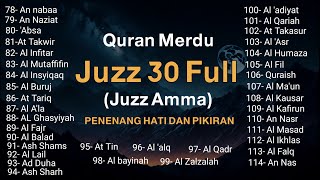 Murotal Al Quran Juz 30 Juz Amma Merdu By Alaa Aqel [upl. by Remliw223]