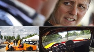 Larea GT1 S9 Evo Nurburgring Battle  Sabine Schmitz Vs Ron Simons [upl. by Kcirrag]