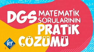 DGS Matematik Soruları Pratik Yöntemler [upl. by Ailecnarf]